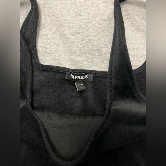 Express Velour Crop Tank - Picture 2 of 3